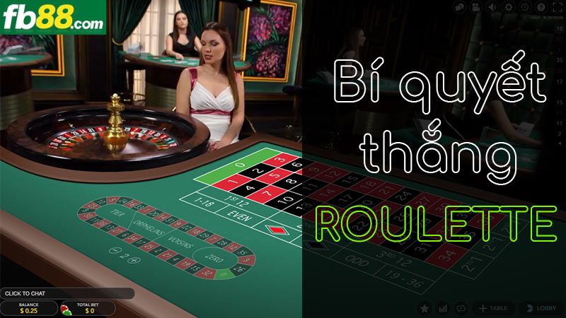 Kinh nghiệm chơi Roulette online FB88
