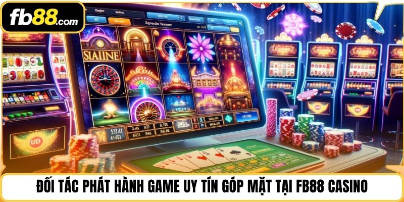 Đối tác phát hành game uy tín góp mặt tại FB88 casino